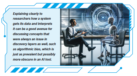 Explaining clearly to researchers how a system gets its data and interprets it can be a good avenue for discussing concepts that were always an issue in discovery layers as well.