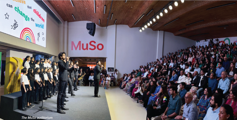 The MuSo auditorium