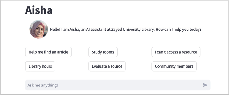 Aisha is a dynamic, multilingual, and highly capable AI assistant ready to help users in a wide range of tasks.