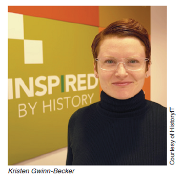 Kristen Gwinn-Becker, courtesy of HistoryIT